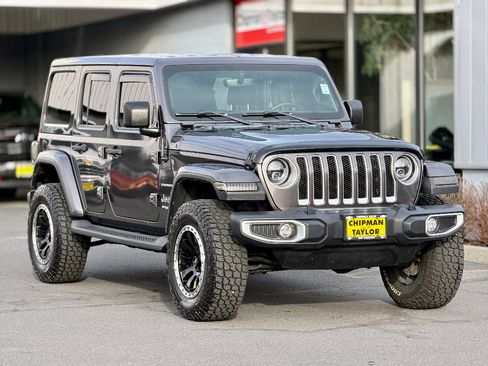 Used 2020 Jeep Wrangler Unlimited Sahara image 1