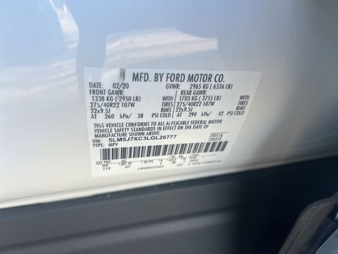 Used 2020 Lincoln Aviator Reserve w/ Equipment Group 201A image 27