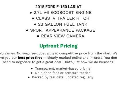 Used 2015 Ford F150 XL w/ Equipment Group 101A Mid