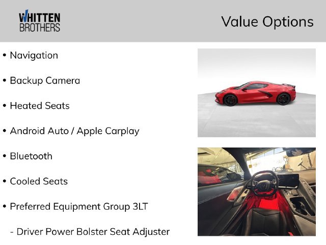 Used 2020 Chevrolet Corvette Stingray Premium Cpe w/ 3LT Preferred Equipment Group RWD image 4
