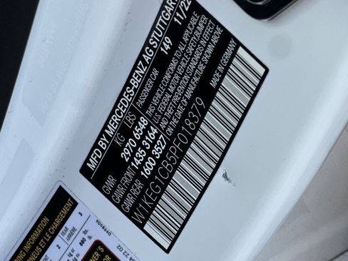 Certified 2023 Mercedes-Benz EQE 350+ 4MATIC Sedan w/ Exclusive Trim Package image 38