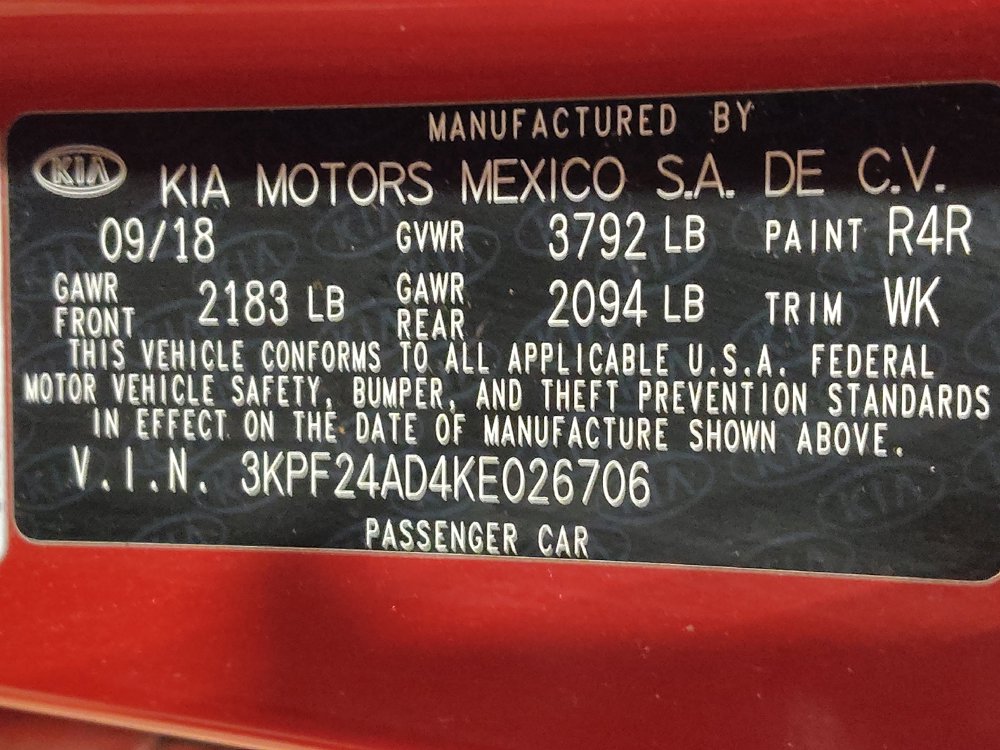 Used 2019 Kia Forte LXS FWD image 33