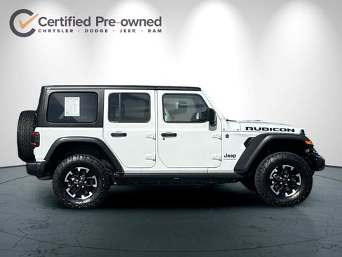Certified 2025 Jeep Wrangler Unlimited Rubicon 4xe w/ Convenience Group AWD/4WD image 3