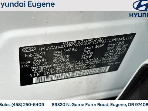 Used 2021 Hyundai Santa Fe SEL image 36