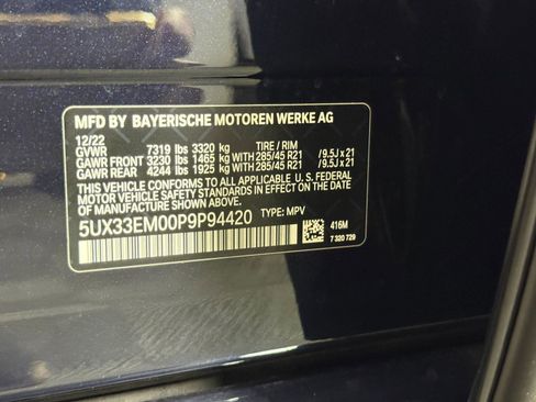 Used 2023 BMW X7 M60i w/ Executive Package image 30