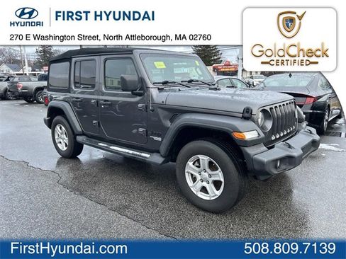 Used 2021 Jeep Wrangler Unlimited Sport image 1