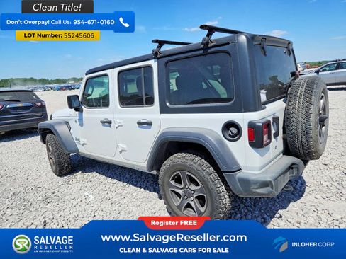 Used 2019 Jeep Wrangler Unlimited Sport S AWD/4WD image 3