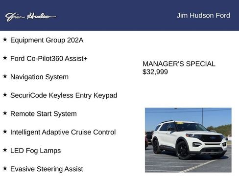 Certified 2022 Ford Explorer XLT w/ Equipment Group 202A image 12