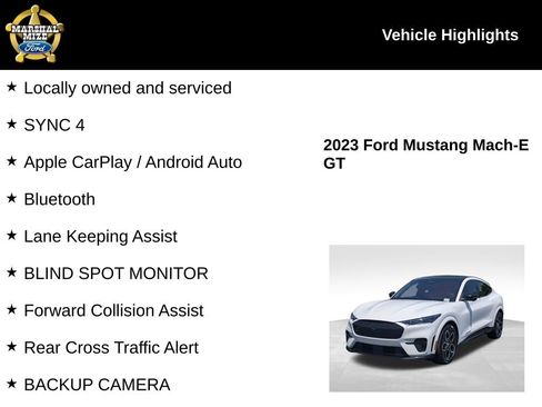Used 2023 Ford Mustang Mach-E GT AWD/4WD image 2