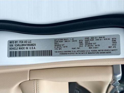 New 2026 Jeep Grand Cherokee L Limited RWD image 36