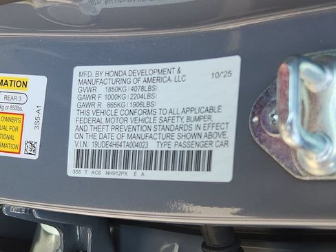 Certified 2026 Acura Integra A-Spec FWD image 27