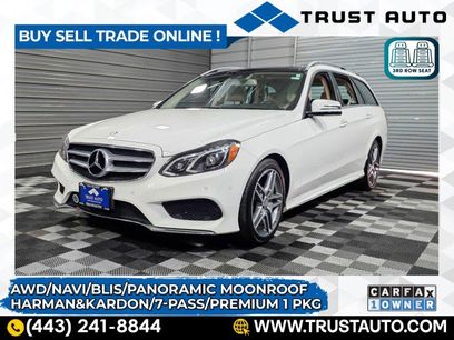 Used 2016 Mercedes-Benz E 350 4MATIC Wagon