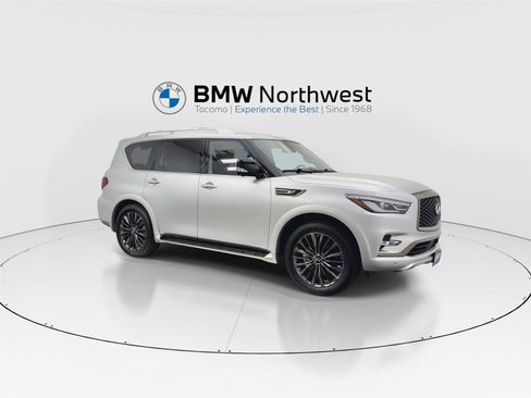 Used 2021 INFINITI QX80 Premium Select w/ Cargo Package AWD/4WD image 6