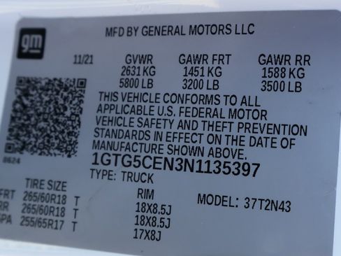 Used 2022 GMC Canyon Elevation w/ Driver Alert Package image 54