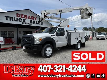 Used 2012 Ford F550 4x4 Regular Cab Super Duty w/ Snow Plow Prep Pkg