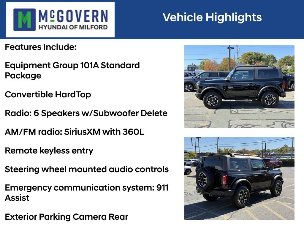 Used 2023 Ford Bronco 2-Door AWD/4WD image 4
