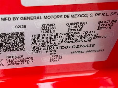 New 2026 Chevrolet Silverado 1500 Custom Trail Boss AWD/4WD image 21