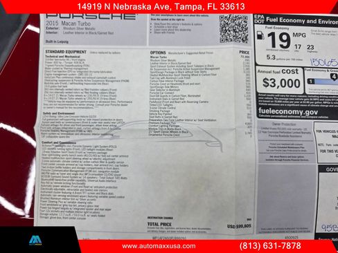 Used 2015 Porsche Macan Turbo image 34