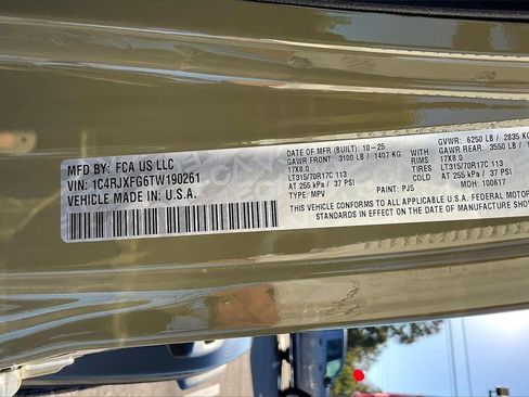 New 2026 Jeep Wrangler Unlimited Rubicon image 13