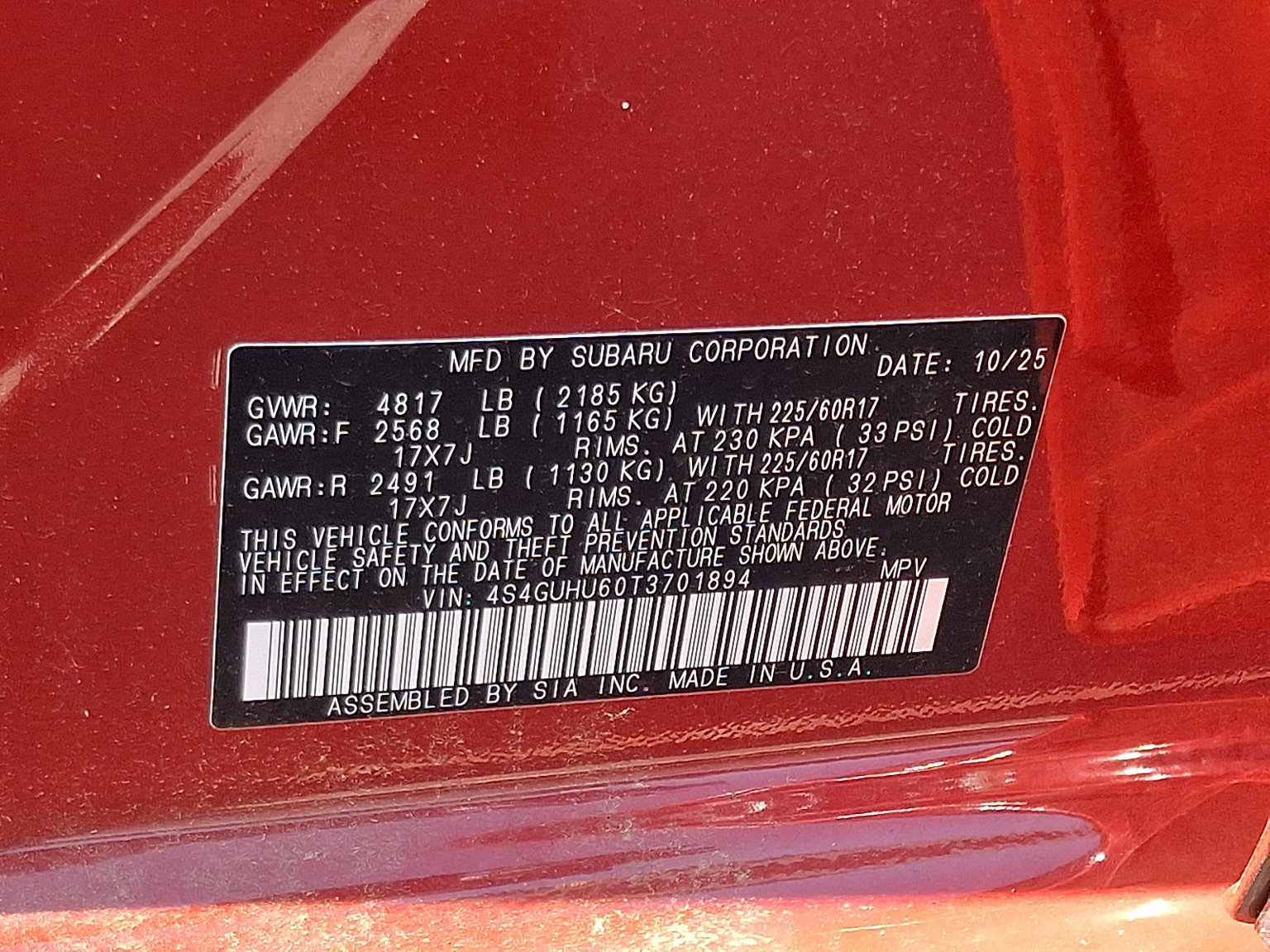 New 2026 Subaru Crosstrek 2.5i Wilderness AWD/4WD image 12