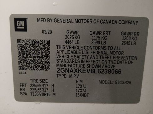 Used 2020 Chevrolet Equinox LT image 33