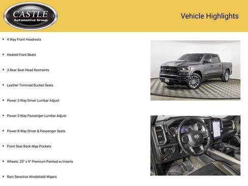 Used 2022 RAM 1500 Laramie w/ Sport Appearance Package AWD/4WD image 16