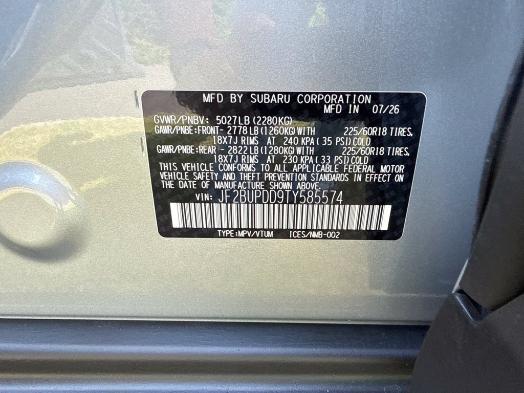 New 2026 Subaru Outback Limited AWD/4WD image 29