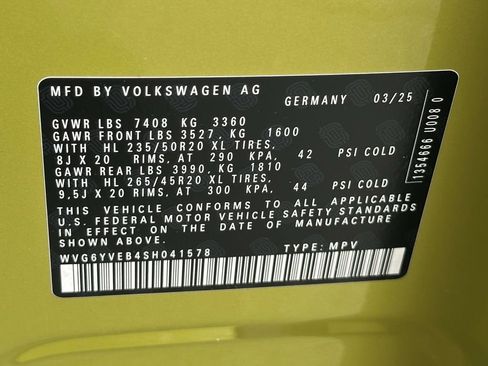 Certified 2025 Volkswagen ID. Buzz 1st Edition image 27