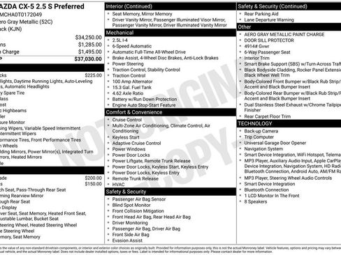 New 2026 MAZDA CX-5 Preferred AWD/4WD image 2