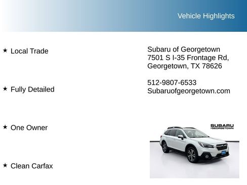 Used 2018 Subaru Outback 3.6R Limited image 10