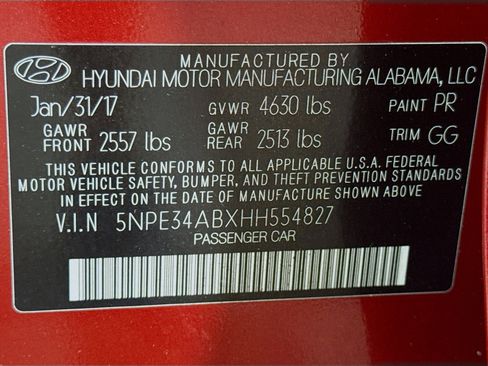 Used 2017 Hyundai Sonata Sport 2.0T w/ Winter Weather Package image 38