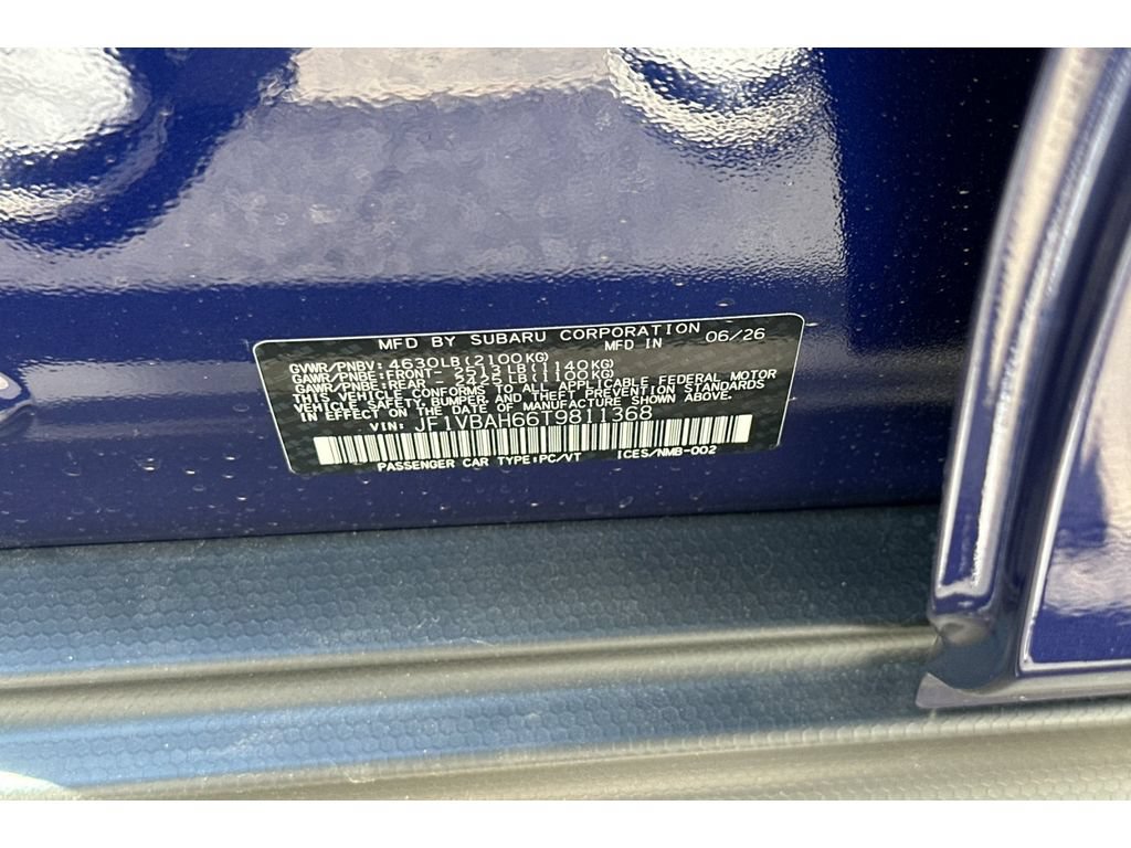 New 2026 Subaru WRX Premium AWD/4WD image 25