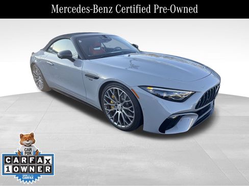 Used 2022 Mercedes-Benz SL 55 AMG 4MATIC image 1