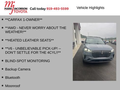 Used 2025 Lincoln Aviator Reserve w/ Equipment Group 201A AWD/4WD image 7