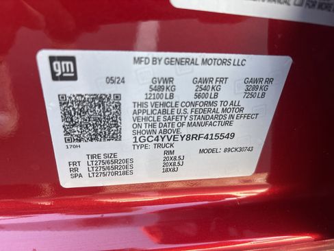 Used 2024 Chevrolet Silverado 3500 High Country w/ High Country Premium Package image 33