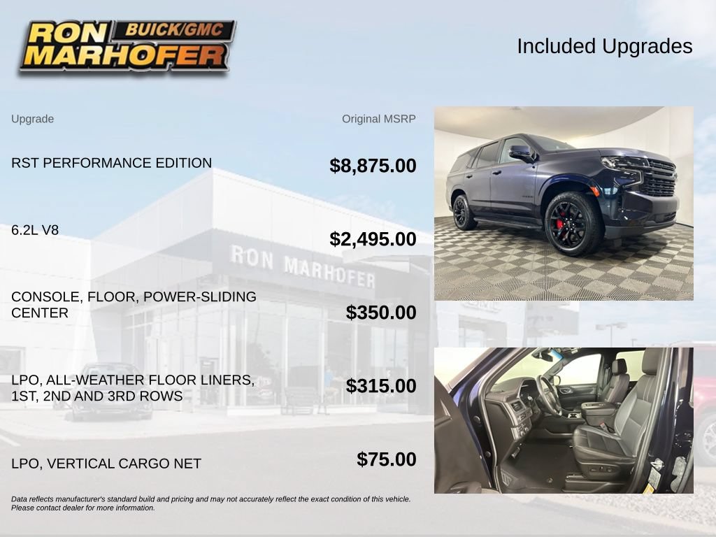 Used 2023 Chevrolet Tahoe RST w/ RST Performance Edition AWD/4WD image 6