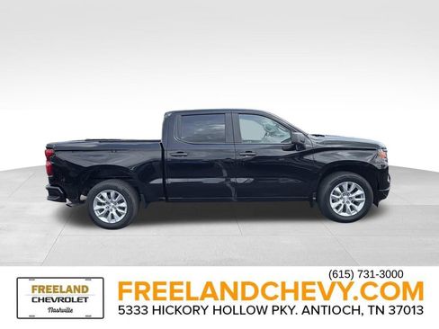 Used 2024 Chevrolet Silverado 1500 Custom w/ LPO, Dark Essentials Package RWD image 2