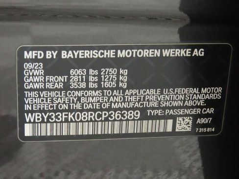 Certified 2024 BMW i5 eDrive40i w/ Executive Package image 35