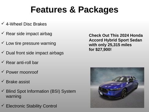 Used 2024 Honda Accord Sport image 16