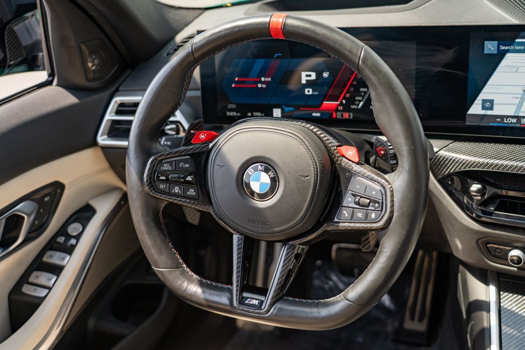 Used 2025 BMW M3 Competition w/ M Carbon Exterior Package AWD/4WD image 26
