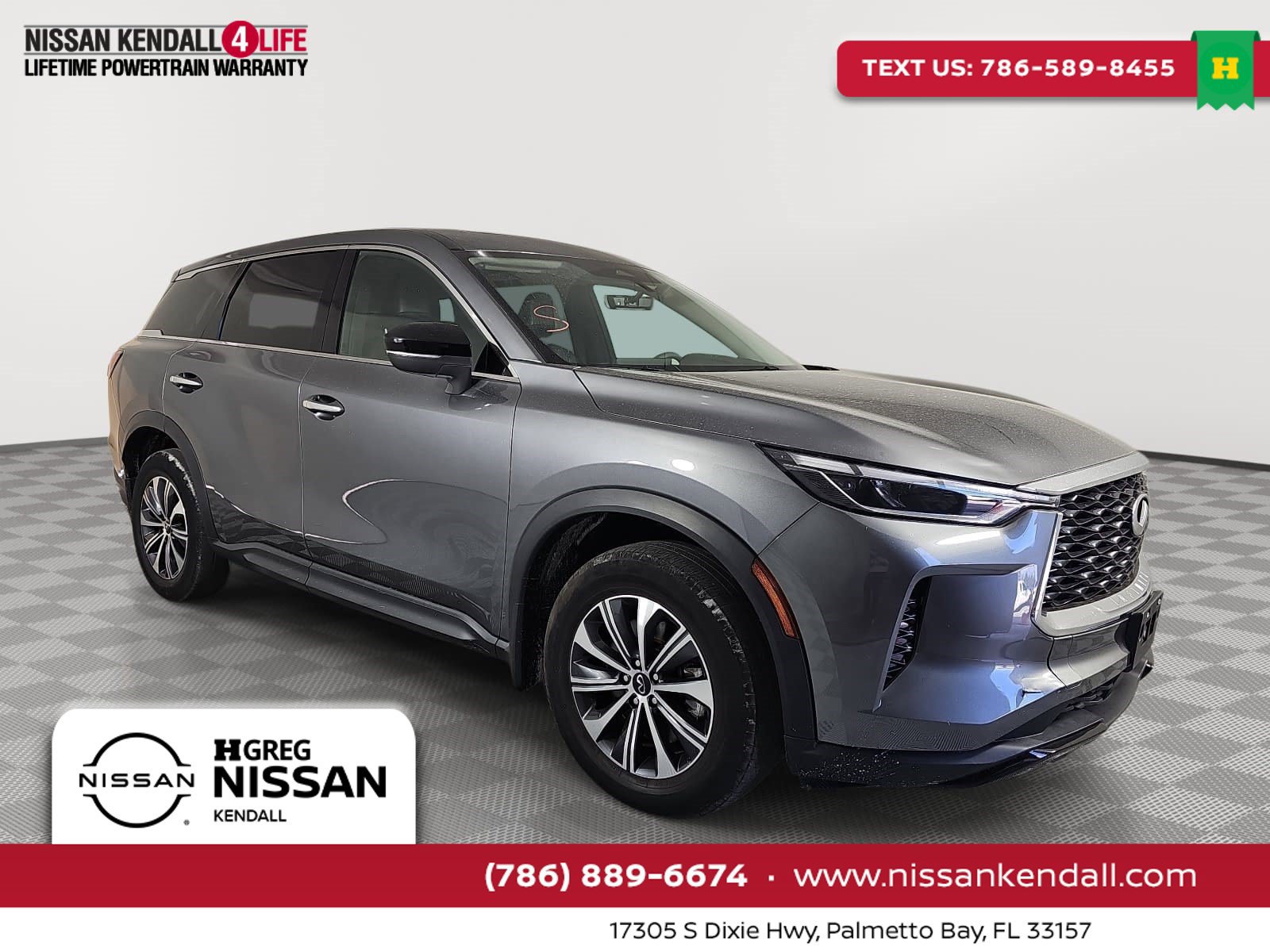 Used 2024 INFINITI QX60 Pure AWD/4WD image 1