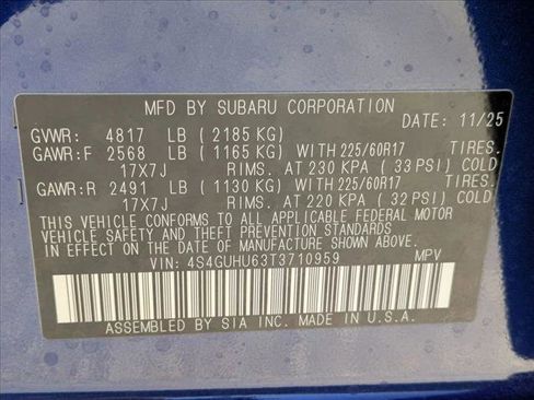 New 2026 Subaru Crosstrek 2.5i Wilderness w/ Crosstrek Mirror Package image 18