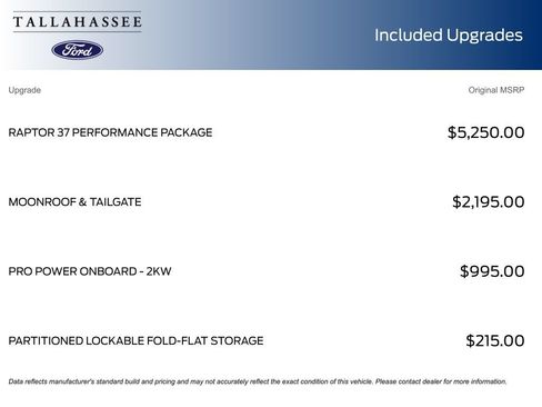 Used 2023 Ford F150 Raptor w/ Raptor 37 Performance Package AWD/4WD image 5