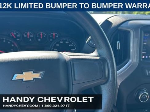 Certified 2021 Chevrolet Silverado 1500 Custom w/ LPO, Dark Essentials Package AWD/4WD image 19
