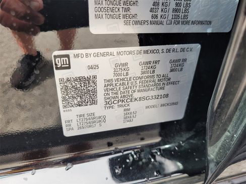 Used 2025 Chevrolet Silverado 1500 Custom Trail Boss w/ Dark Appearance Package image 26