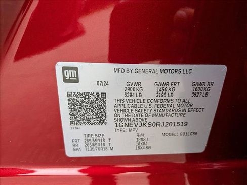 Used 2024 Chevrolet Traverse Z71 w/ Enhanced Driving Package image 26