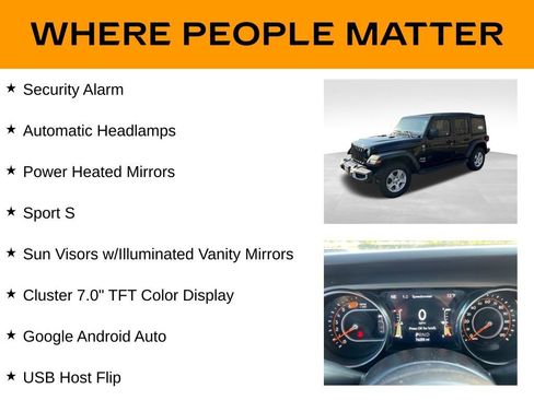 Used 2021 Jeep Wrangler Unlimited Sport image 35