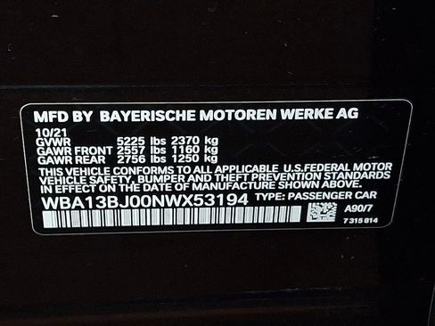 Certified 2022 BMW 530i xDrive w/ Convenience Package image 25