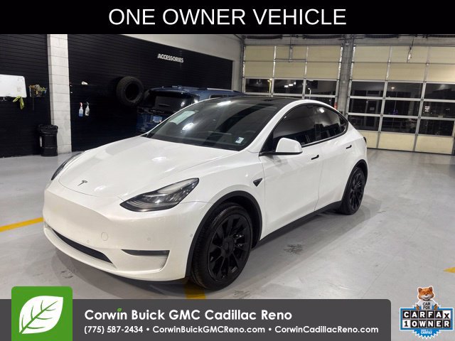 Used 2022 Tesla Model Y Long Range AWD/4WD image 1