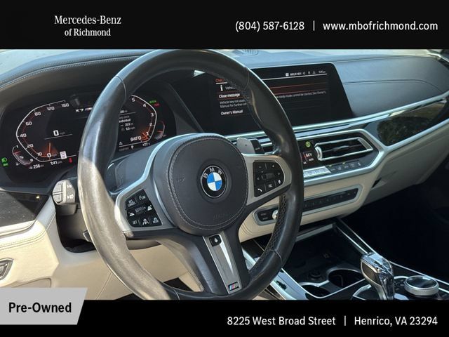 Used 2020 BMW X7 M50i w/ Dynamic Handling Package AWD/4WD image 13